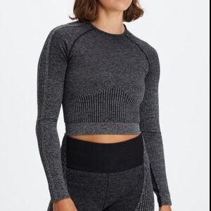 FABLETICS Ombre Seamless Long Sleeve Top Women's Size Medium